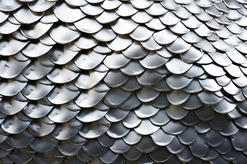Grey tiled texture, ai generative