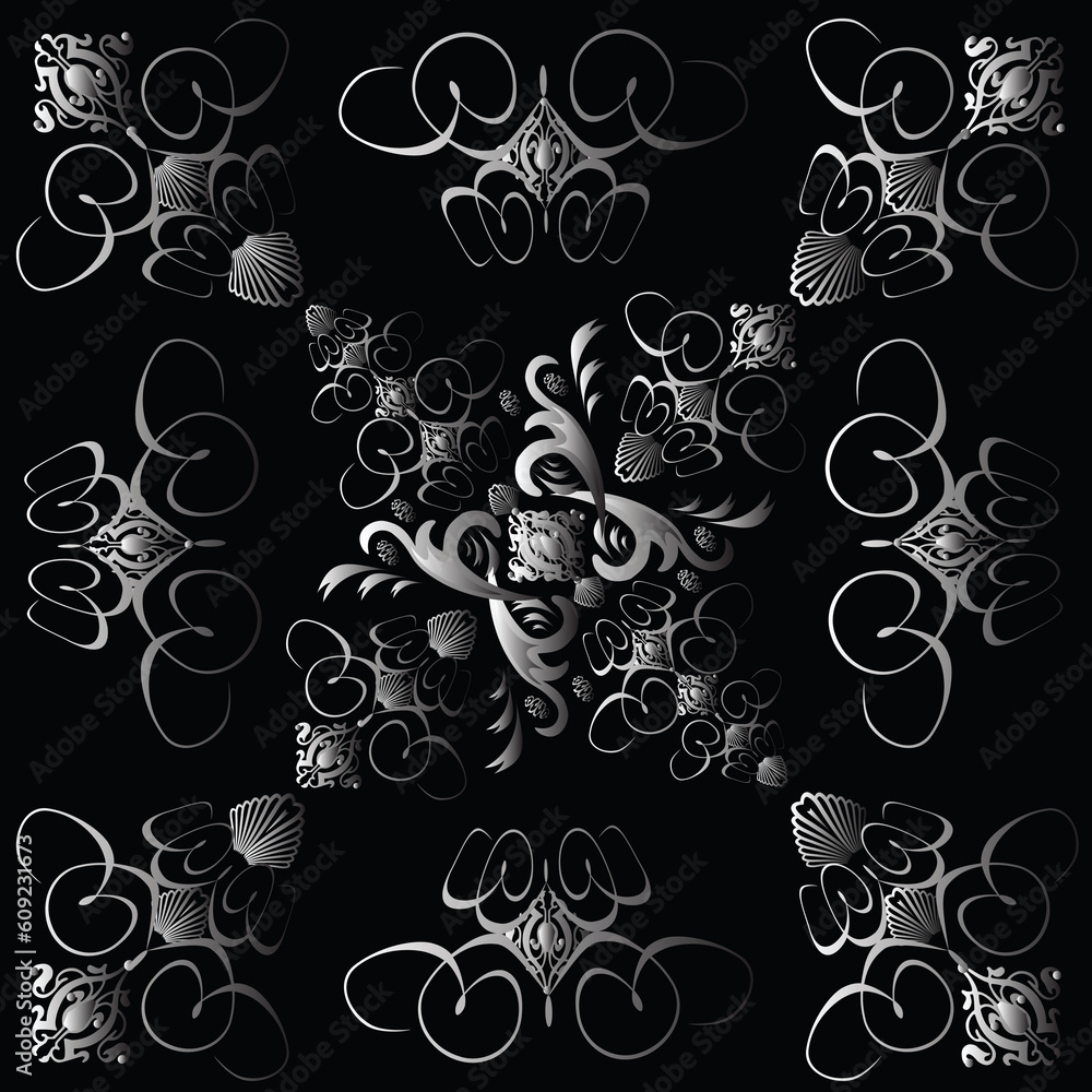 Poster a abstract tile that is ideal for a background or web page