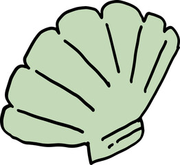 The Beach icon cartoon style png image