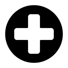 Medical icon template with transparent background