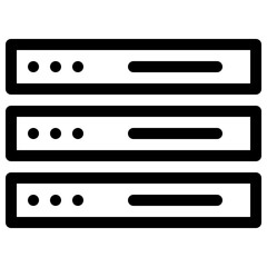 Server system storage icon