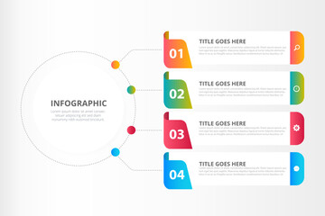 Professional steps infographic