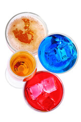 Drinks selection from above