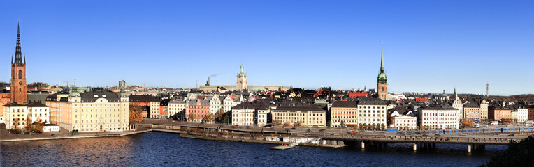 Fototapeta premium Stockholm city