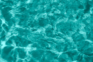 water in a swimming pool