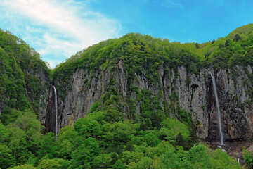 春の米子大瀑布