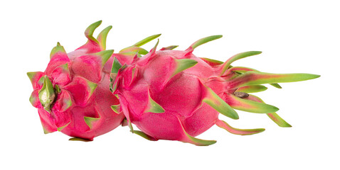 Dragon fruit, pitaya on transparent png