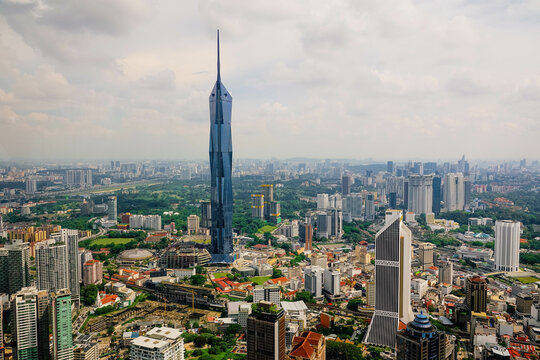 Merdeka PNB 118, der zweith&ouml;chste Turm der Welt, in Kuala Lumpur, Malaysia, 678.9 m hoch