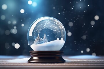 Christmas Ornament Decoration Background Generative AI