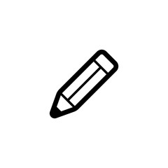 Edit vector icon. Pencil, Write icon symbol illustration