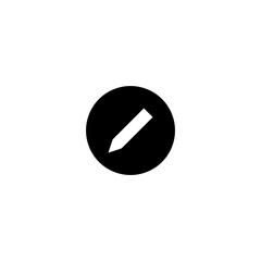 Edit vector icon. Pencil, Write icon symbol illustration