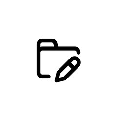 Edit vector icon. Pencil, Write icon symbol illustration