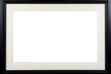  empty mock-up frame, ai generative,