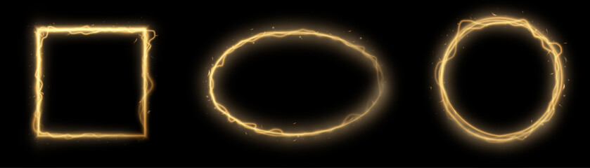 Abstract ring background with glowing swirling background. Energy flow tunnel. Blue portal with light distortion. Magic circle vector. Round frame with light effect	
