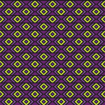Colored seamless pattern, vector illustration, ethnic background, carnival mardi gras style