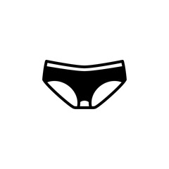 Men's and Women's Boxer Shorts icon on white background. Underpants thin line icon, undergarment and underwear sign. Vector graphics