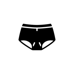 Men's and Women's Boxer Shorts icon on white background. Underpants thin line icon, undergarment and underwear sign. Vector graphics