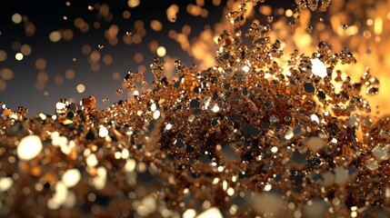 ゴールドアブストラクト,Generative AI AI画像