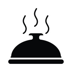 Food restaurant icon design template isolated illustration