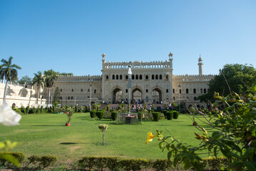 View of Bara Imambara complex in Lucknow, Uttar Pradesh, India