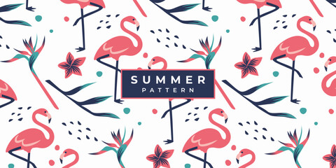 Exotic Tropical Summer Pattern Design © Bitterheart