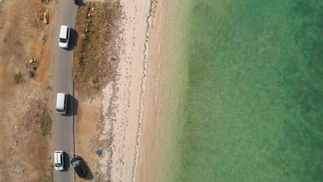 Drone Footage around Lariti Beach Pantai Lariti Bima