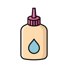 sewing oil icon vector design template in white background