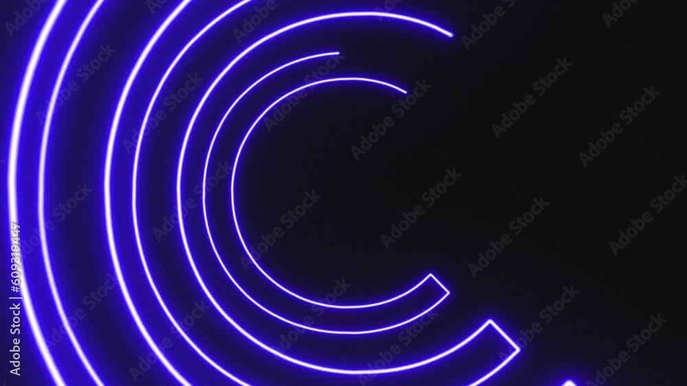 Canvas Prints neon running lasers technology background