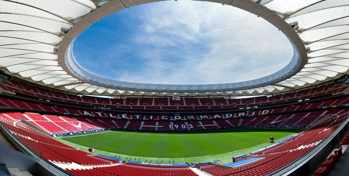 Pitch View At Civitas Metropolitano Arena