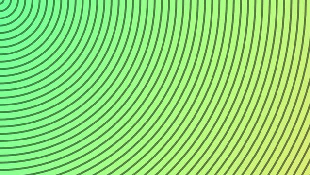 Colorful green and yellow line for background animation