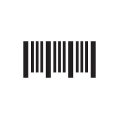 barcode icon vector