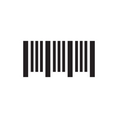barcode icon vector