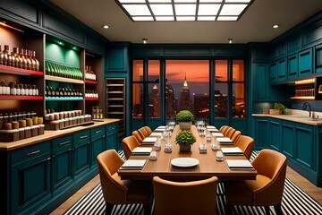 interior of restaurant