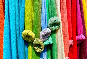 sleeves of many vests