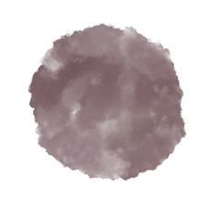 Watercolour circle textures. 