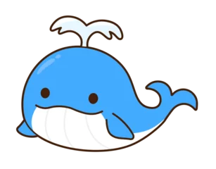 Gordijnen クジラ © piyori