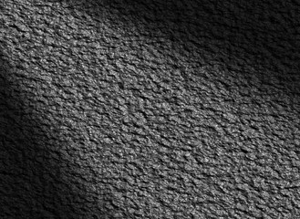 Abstract background Rough cement surface in dark corner