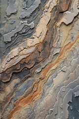 close-up of textured natural stone surface, created with generative ai