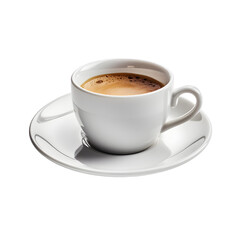 Coffee cup, high resolution without background, suitable for advertising banners, image generated by Ai