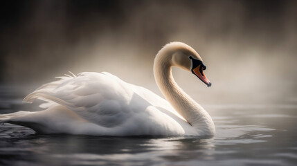 Graceful Swan. Generative ai.