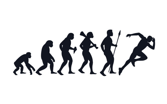 Evolution from primate to runner