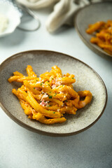 Traditional homemade pasta Carbonara
