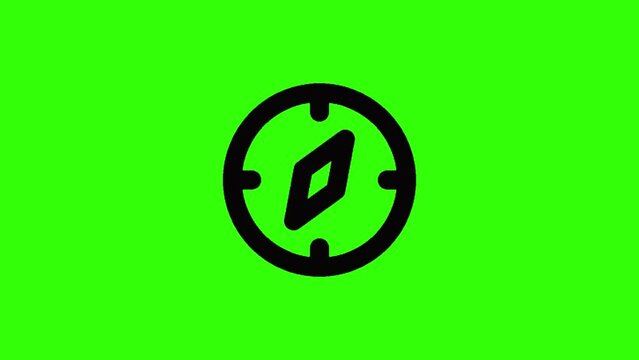Compass icon background 