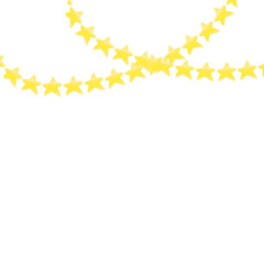 Cute decorative star line