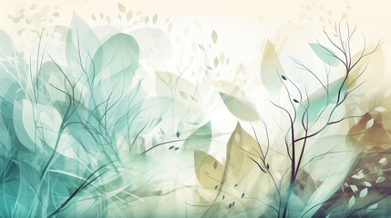 Abstract Natural Background. Generative ai.