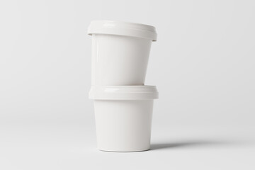 ice cream tub mockup