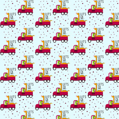 cute dinosaur vector pattern for tee print and background wallpaper