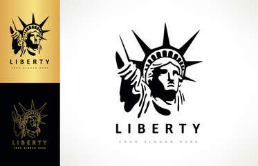 Statue of liberty usa logo vector © Natalia Iachimova