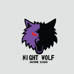 Free design logo icon mascot character wolf