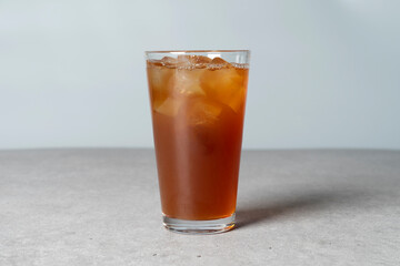Peach, iced tea, 